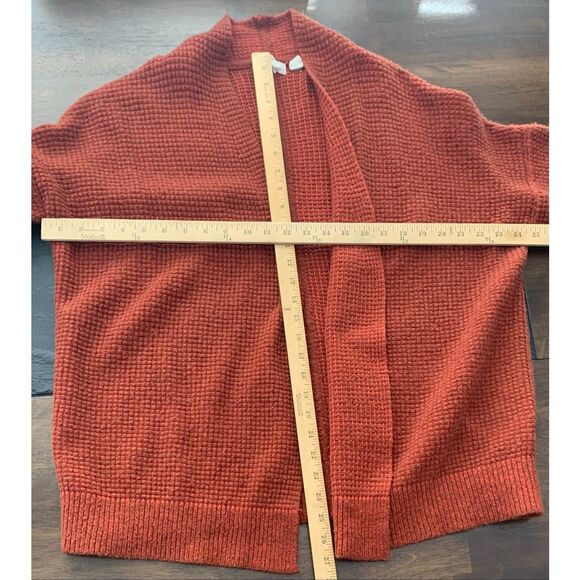 Sleeping On Snow ANTHROPOLOGIE Julienne Wool Alpaca Cocoon Open Cardigan SWEATE - Picture 7 of 7